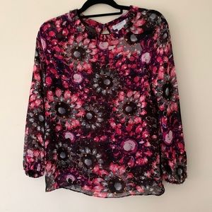 Gem print blouse size S